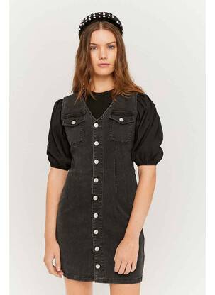 Rochie midi negru TALLY WEIJL femeie