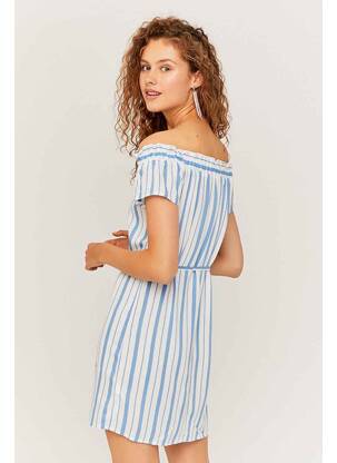 Rochie midi alb TALLY WEIJL femeie