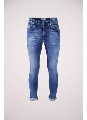 Blugi cu croială slim albastru PETROL INDUSTRIES bărbat