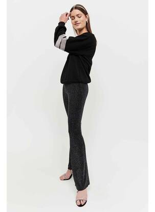 Pantalon evazat negru TALLY WEIJL femeie