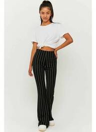 Pantalon evazat negru TALLY WEIJL femme