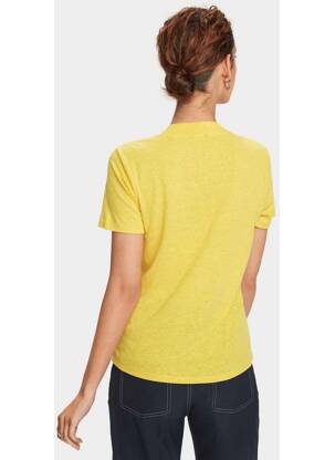 Tricou galben SCOTCH & SODA femeie