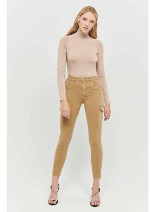 Pantalon cargo bej TALLY WEIJL femeie