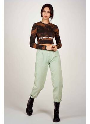 Blugi boyfriend verde TALLY WEIJL femeie