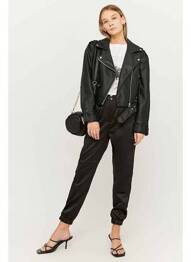 Pantalon slim negru TALLY WEIJL femme