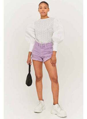 Șort violet TALLY WEIJL femeie