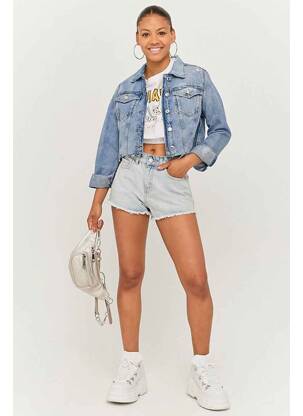 Șort albastru TALLY WEIJL femeie