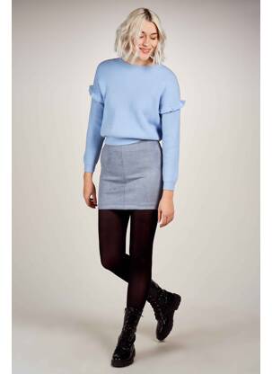 Fustă scurtă albastru TALLY WEIJL femeie