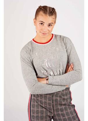 Tricou gri STIEN EDLUND femeie