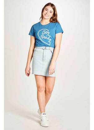 Tricou albastru STIEN EDLUND femeie