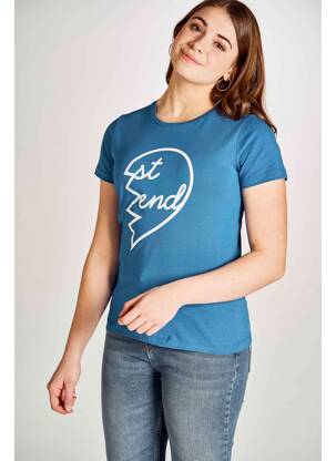 Tricou albastru STIEN EDLUND femeie