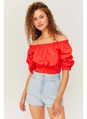 Bluză roșu TALLY WEIJL femeie