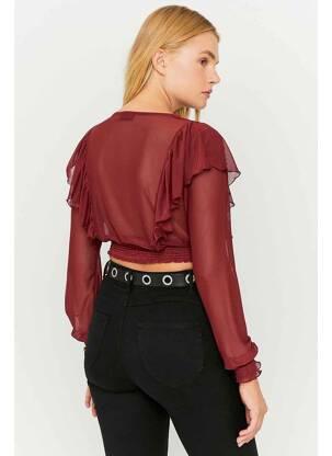 Top roșu TALLY WEIJL femeie
