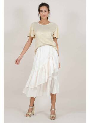 Fustă lungă bej MOLLY BRACKEN femeie