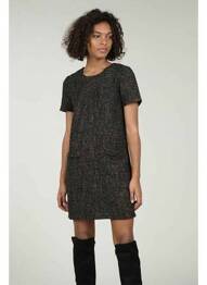 Rochie midi negru MOLLY BRACKEN femme