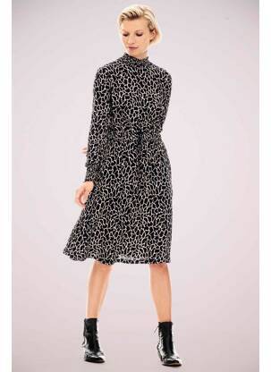 Rochie midi negru GARCIA femeie