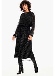 Rochie midi negru GARCIA femme