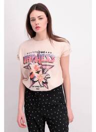 Tricou roz VILA femme