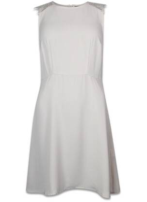 Rochie midi gri VERO MODA femeie