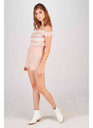 Șort roz VERO MODA femeie