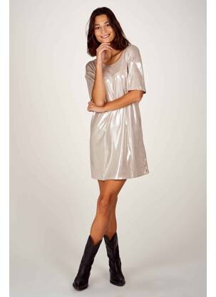 Rochie scurtă argintiu GUESS femeie