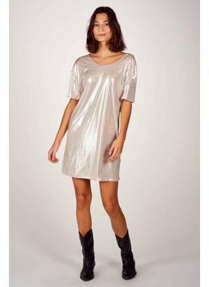 Rochie scurtă argintiu GUESS femeie