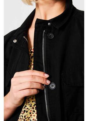 Parka negru PETROL INDUSTRIES femeie