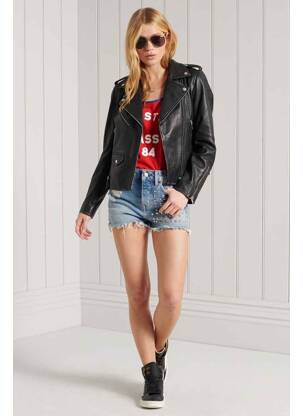 Șort alb SUPERDRY femeie