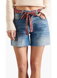 Șort albastru SUPERDRY femeie