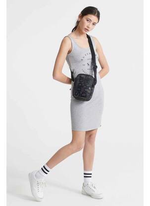 Rochie midi gri SUPERDRY femeie
