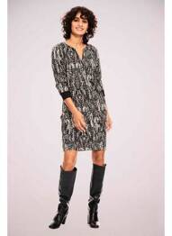 Rochie scurtă negru GARCIA femeie