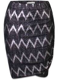 Fustă midi negru BLEND SHE femeie