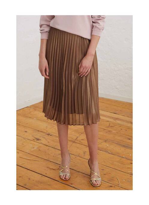 Fustă midi maro MORE & MORE femeie