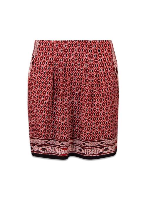 Fustă scurtă roșu EDC femeie