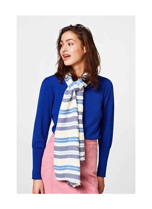 Eșarfă alb EDC femeie