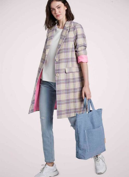 Blugi boyfriend albastru TOM TAILOR femeie