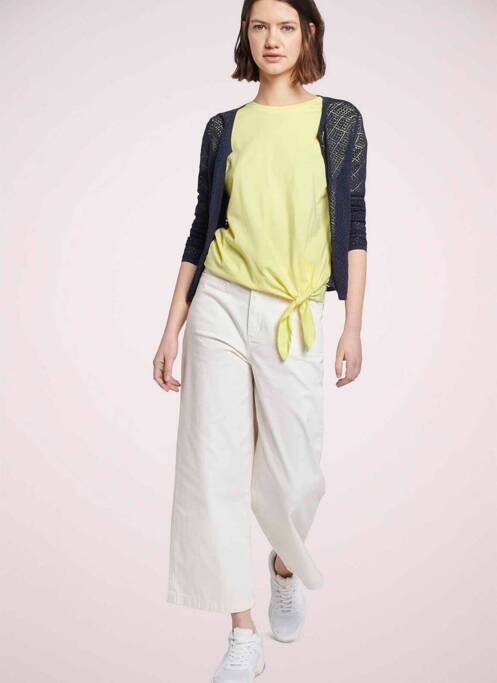 Tricou galben TOM TAILOR femeie