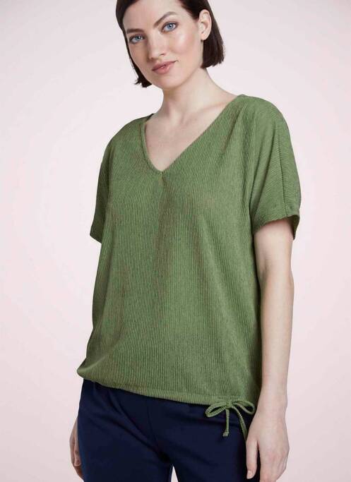 Tricou verde TOM TAILOR femeie
