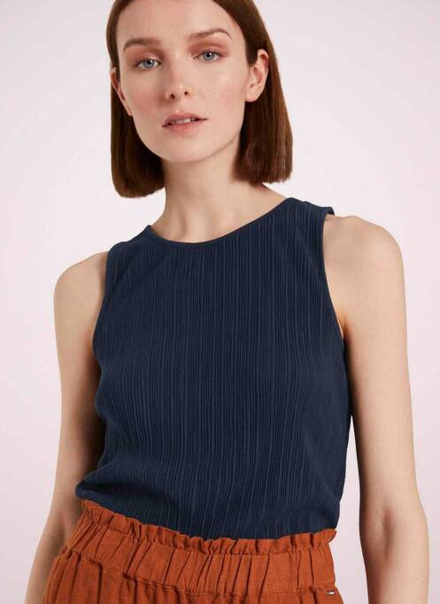 Top albastru TOM TAILOR femeie