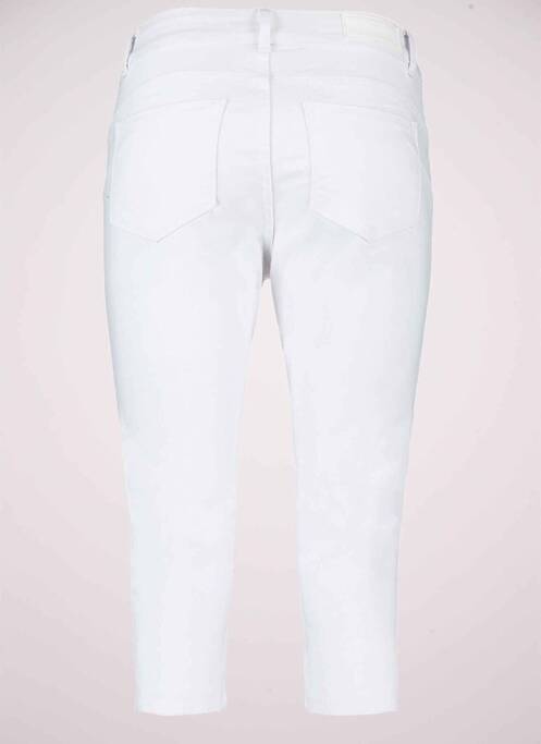 Pantalon trei sferturi alb VERO MODA femeie