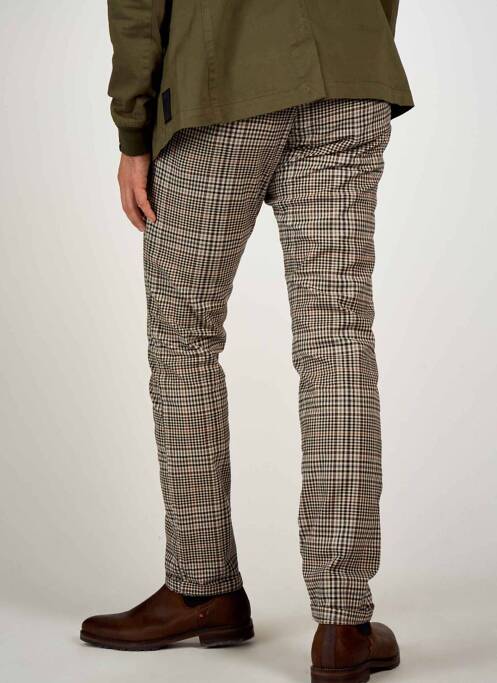 Pantalon chino maro TOM TAILOR bărbat