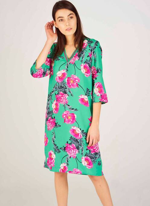 Rochie midi verde VERO MODA femeie