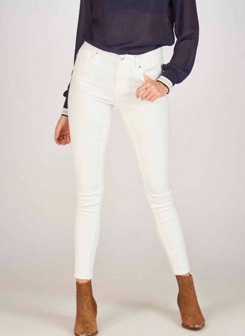 Blugi skinny alb VERO MODA femeie