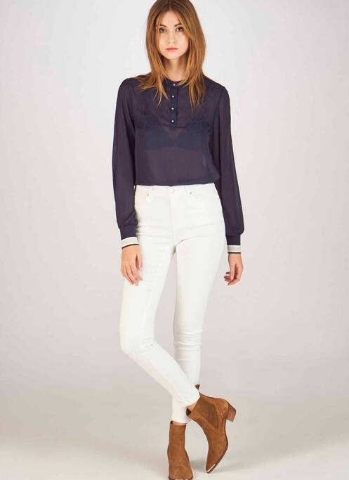 Blugi skinny alb VERO MODA femeie