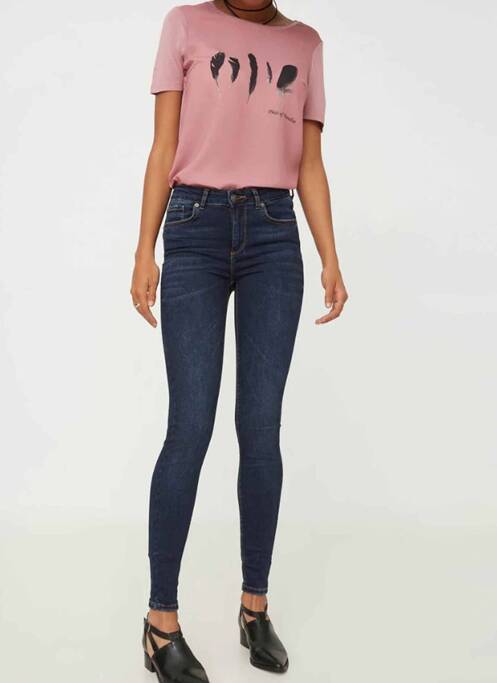 Blugi skinny albastru VERO MODA femeie