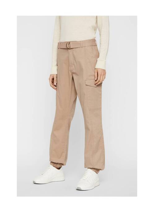 Pantalon cargo argintiu VERO MODA femeie
