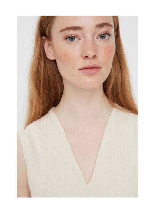 Rochie lungă bej VERO MODA femeie