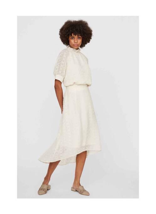 Fustă lungă bej VERO MODA femeie