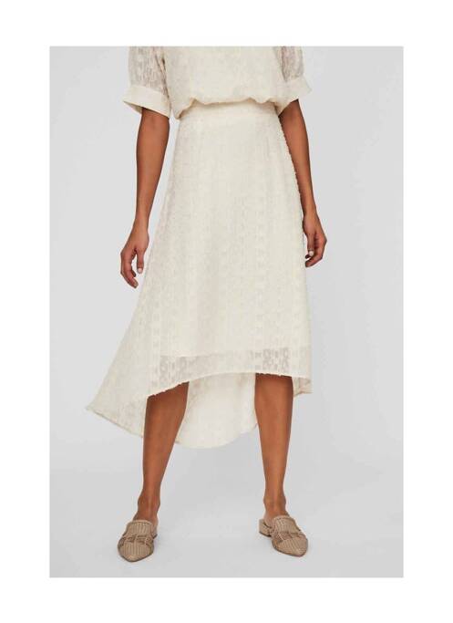 Fustă lungă bej VERO MODA femeie