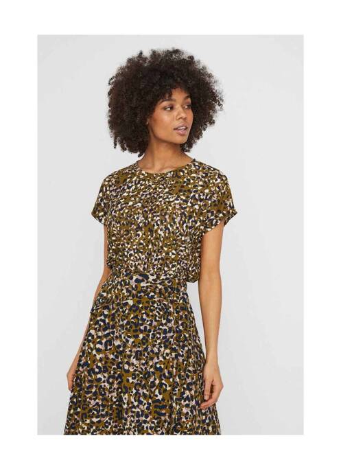 Tricou verde VERO MODA femeie